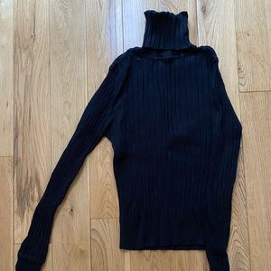 Zara knit black turtleneck
